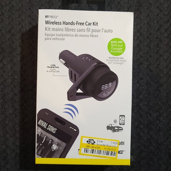 BTREQ Wireless Hands-Free Car Kit - Picture 1 of 7